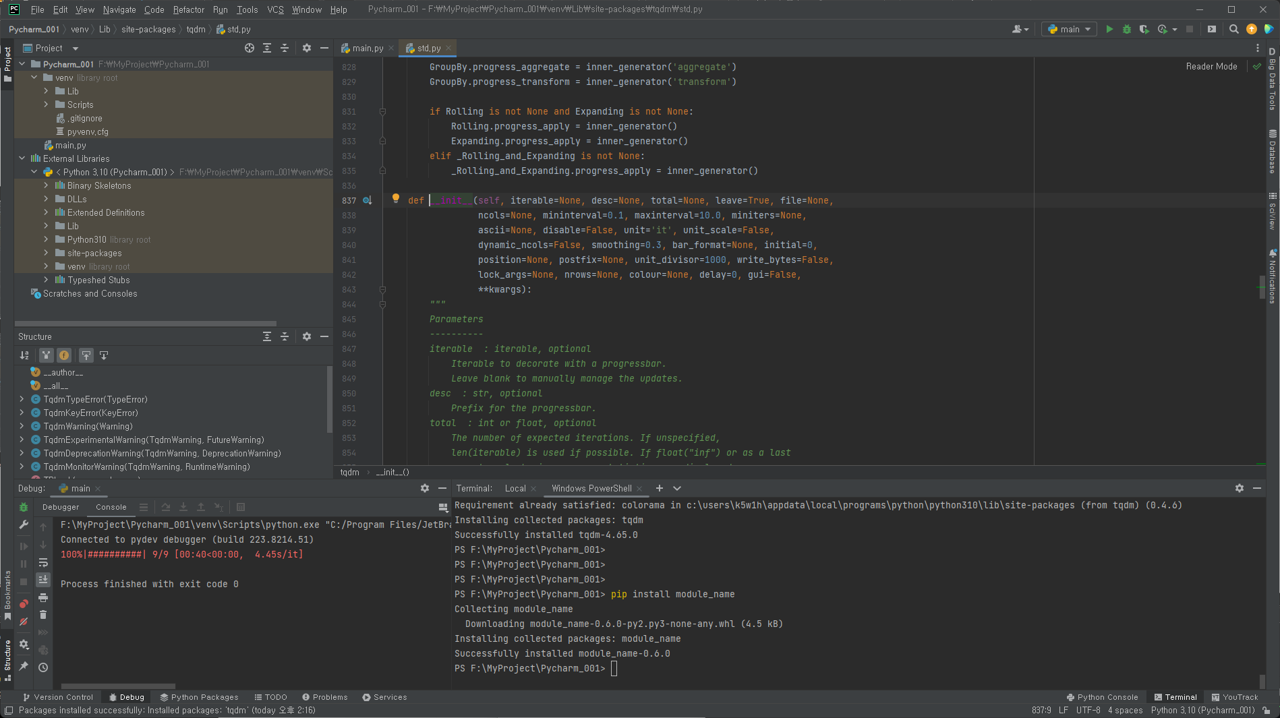 Pycharm Study 002