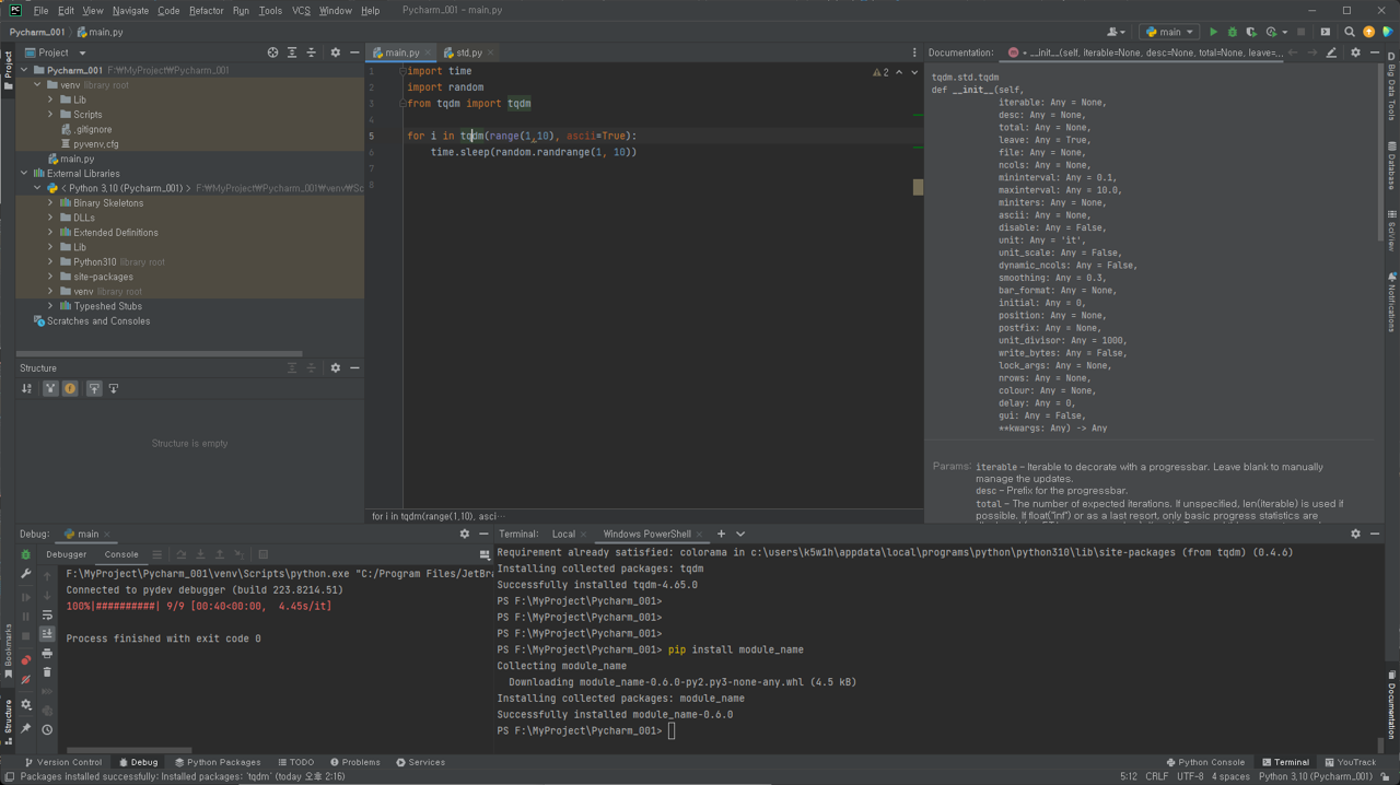 Pycharm Study 002