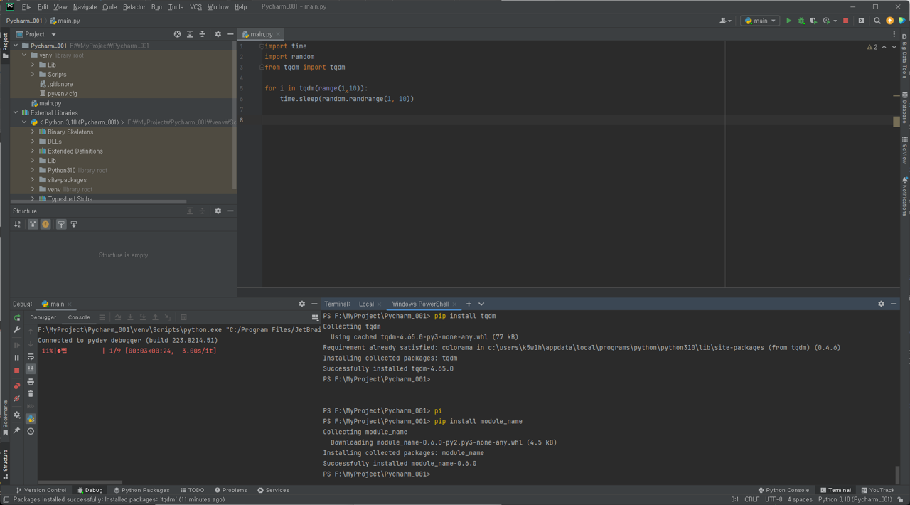 Pycharm Study 004