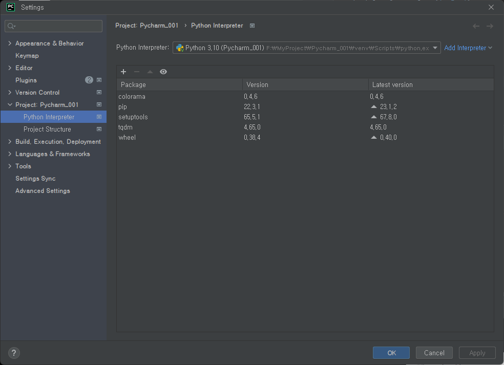 Pycharm Study 004